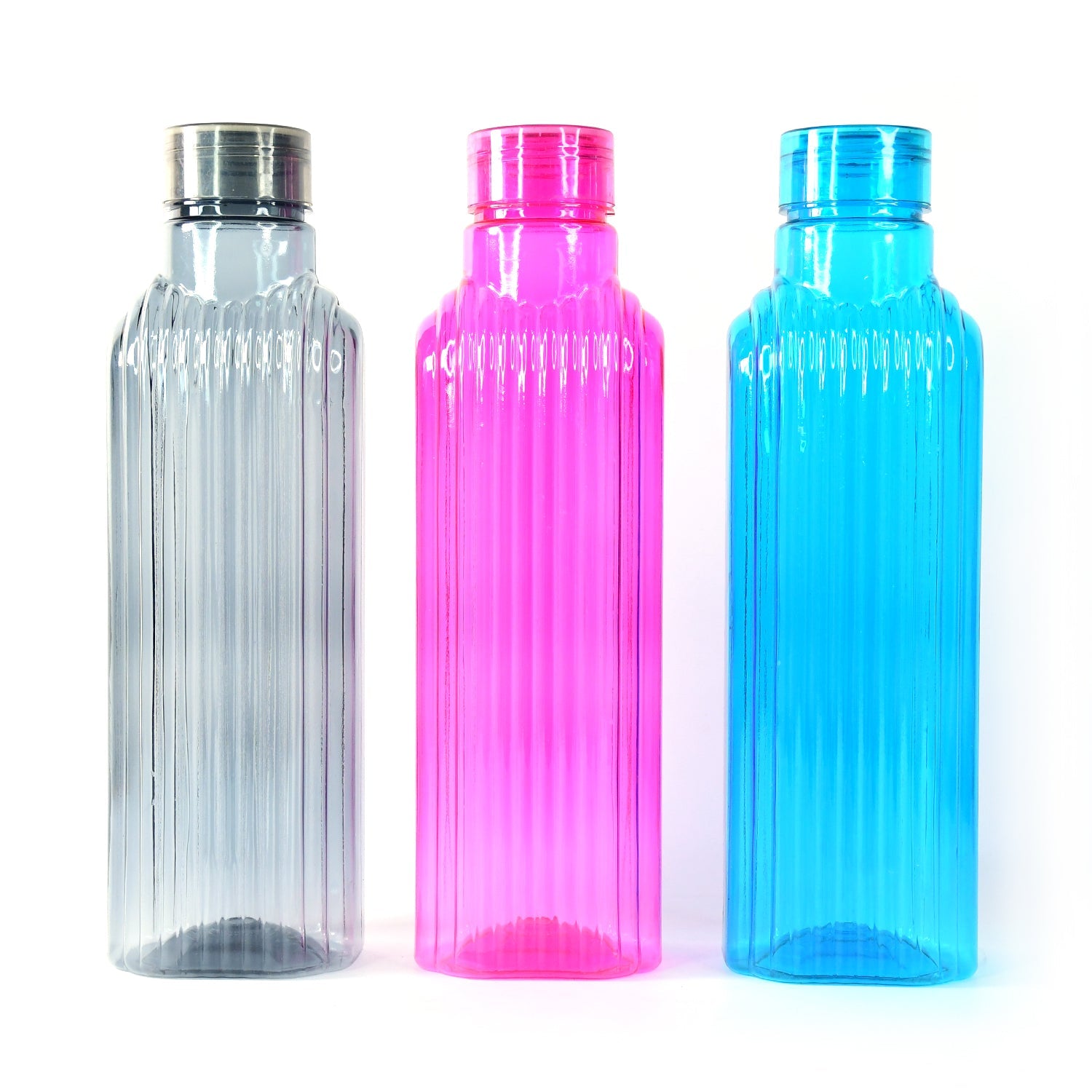 Transparent Fridge Water Bottles (3 Pc)