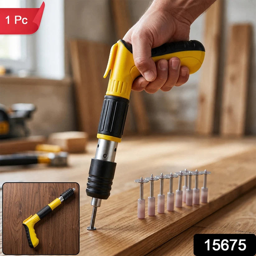 Manual Wall Fastening Nail Gun Tool For Wood Concrete With Nails (1 Set)